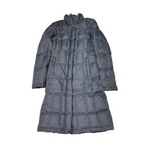 The North Face Metropolis Parka Womens XS Gray 550 Down Quilted Puffer Long Coat